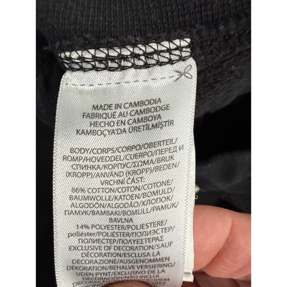 Polo Ralph Lauren Fleece Sweatpants Mens M Black Jogger Ankle Tie Pony Lounge - Picture 7 of 13